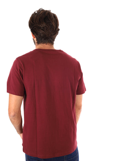 T-SHIRT OUSEMARK ORIGINAL LEVI'S UOMO BORDEAUS