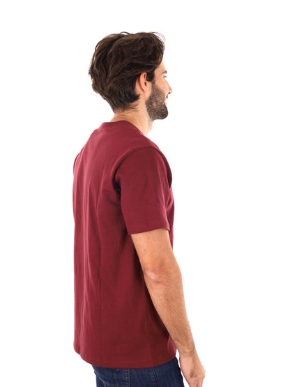 T-SHIRT OUSEMARK ORIGINAL LEVI'S UOMO BORDEAUS