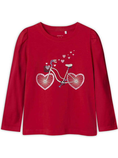 MAGLIA KALESJA NAME IT DA BAMBINA ROSSO