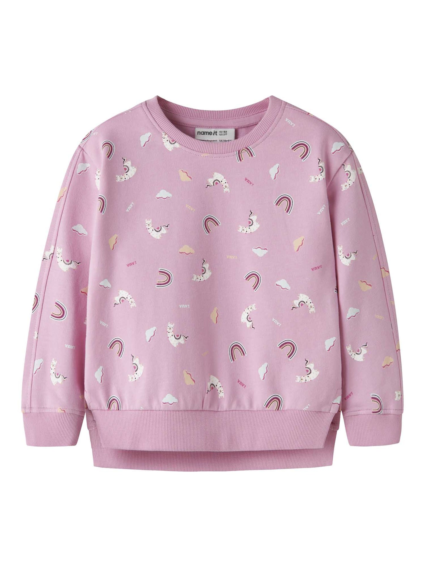 Name It Felpa regular fit unisex bambino colore begonia