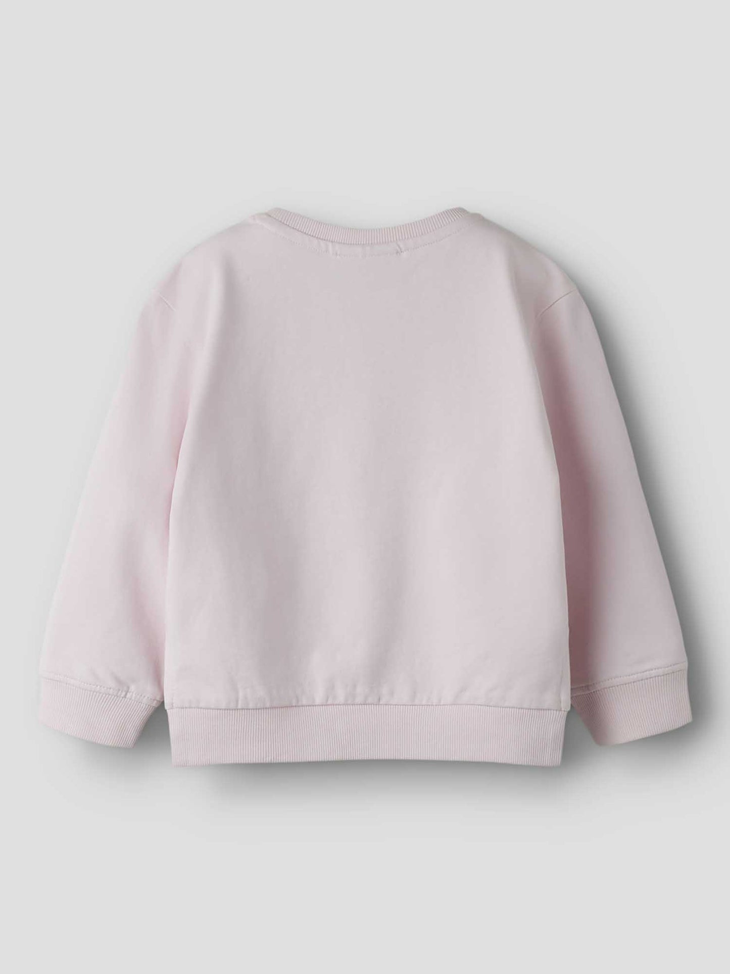 Felpa rosa unisex bambino Name It Bissine con stampa fragola
