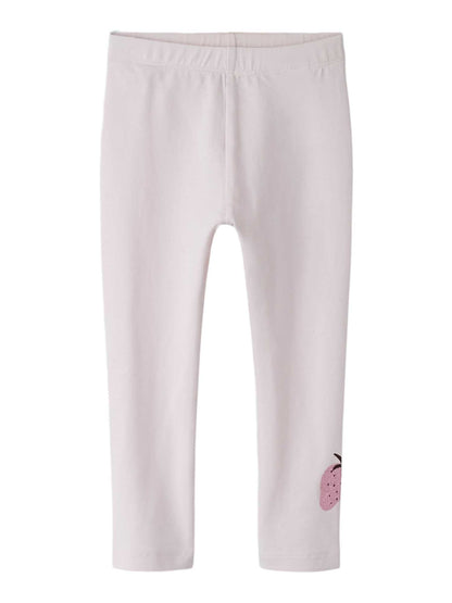 Name It Leggings Tender Touch rosa unisex bambino