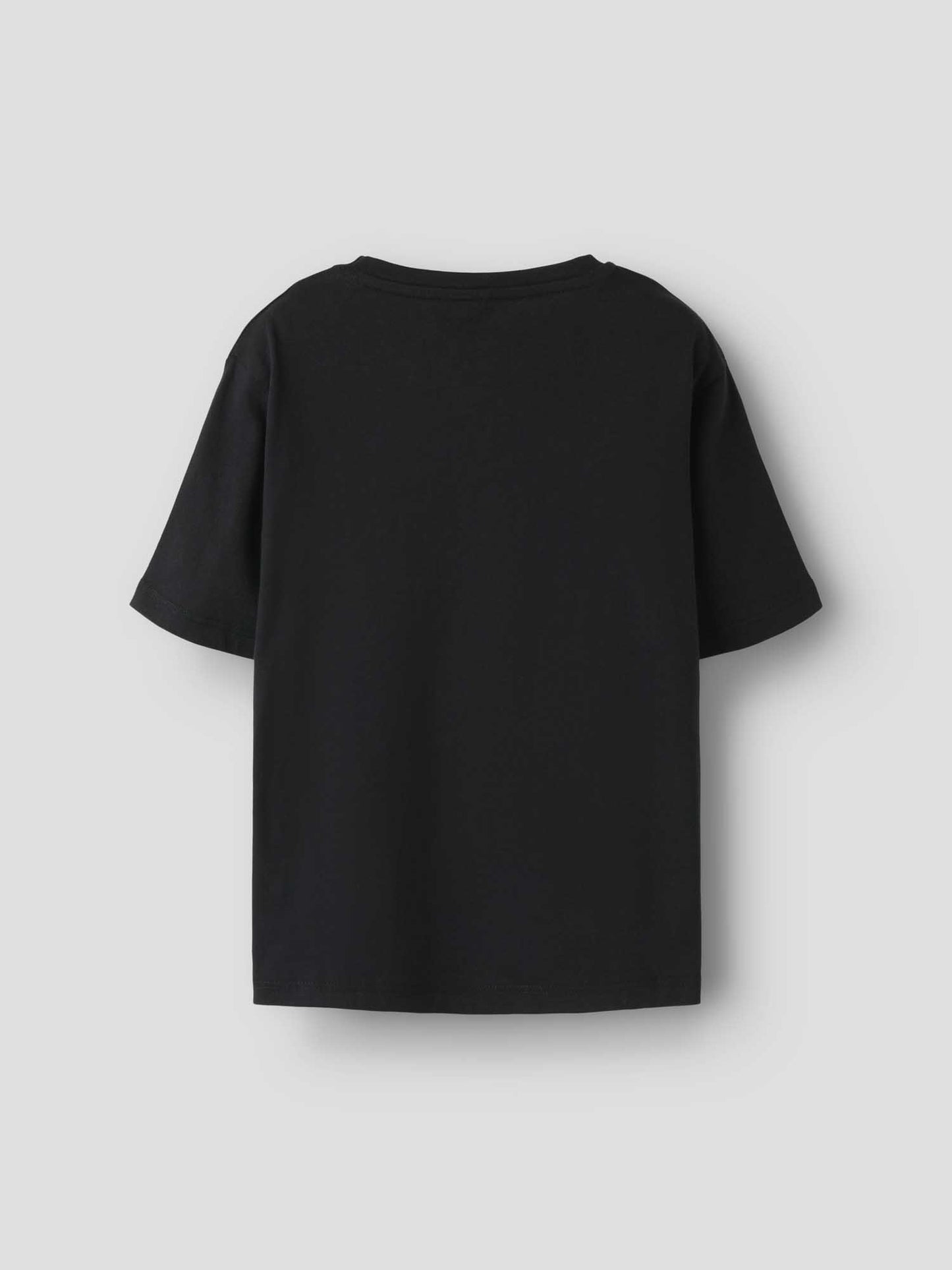 T-shirt unisex bambino Name It con stampa fiocco floreale nera