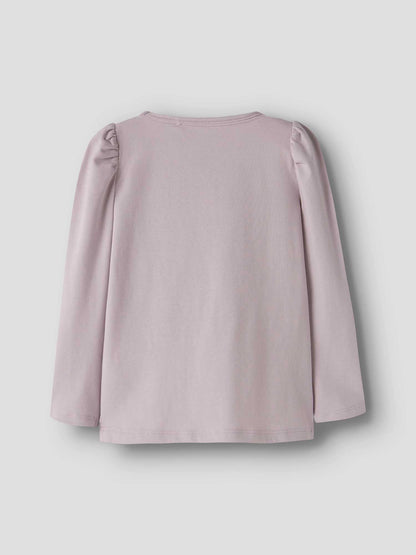 T-shirt rosa con stampa decorativa floreale per bambini e bambine
