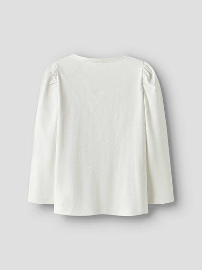 T-shirt in cotone Name It panna per bimbo e bimba