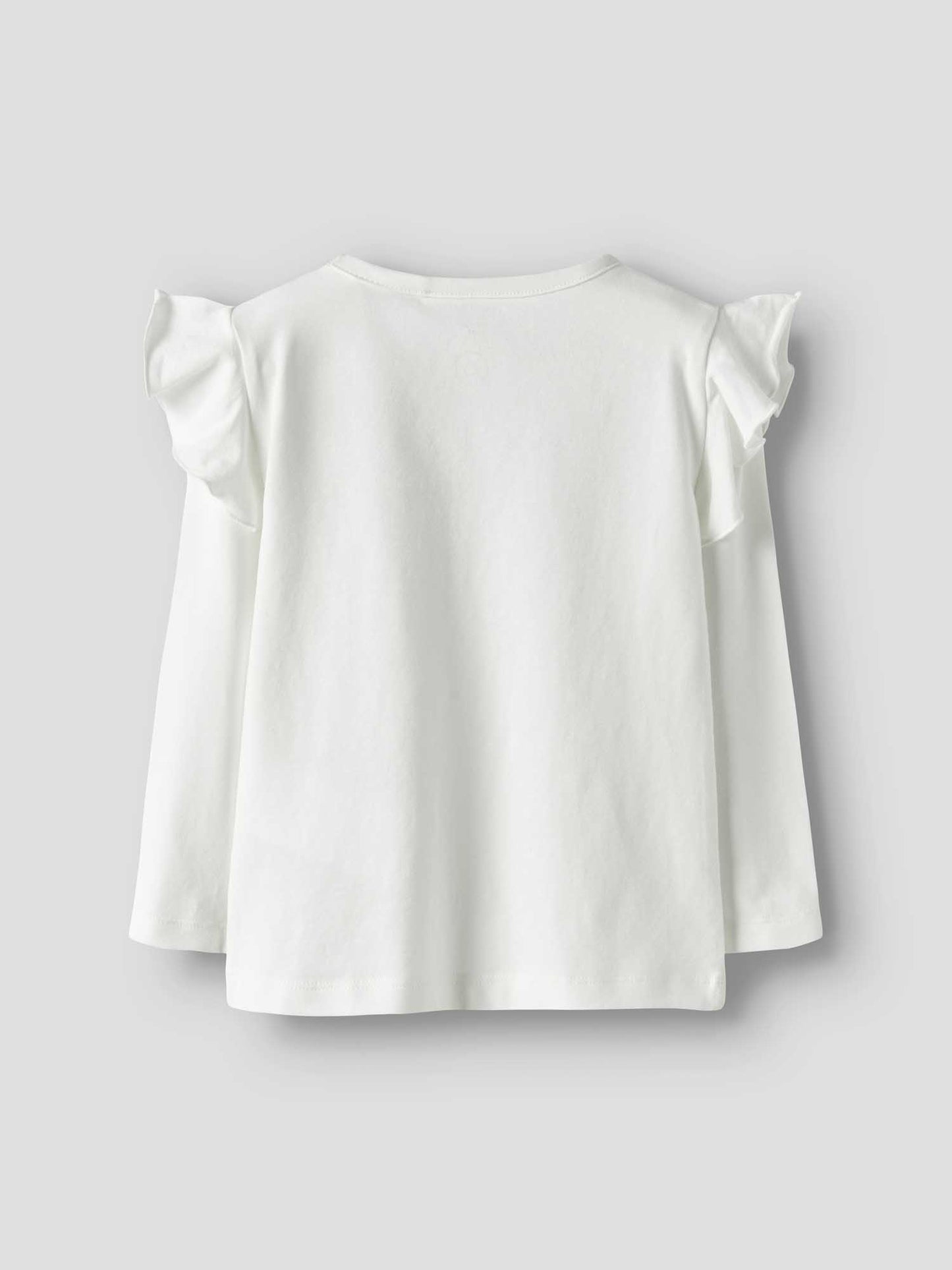T-shirt unisex bambino con stampa Minnie in colore crema