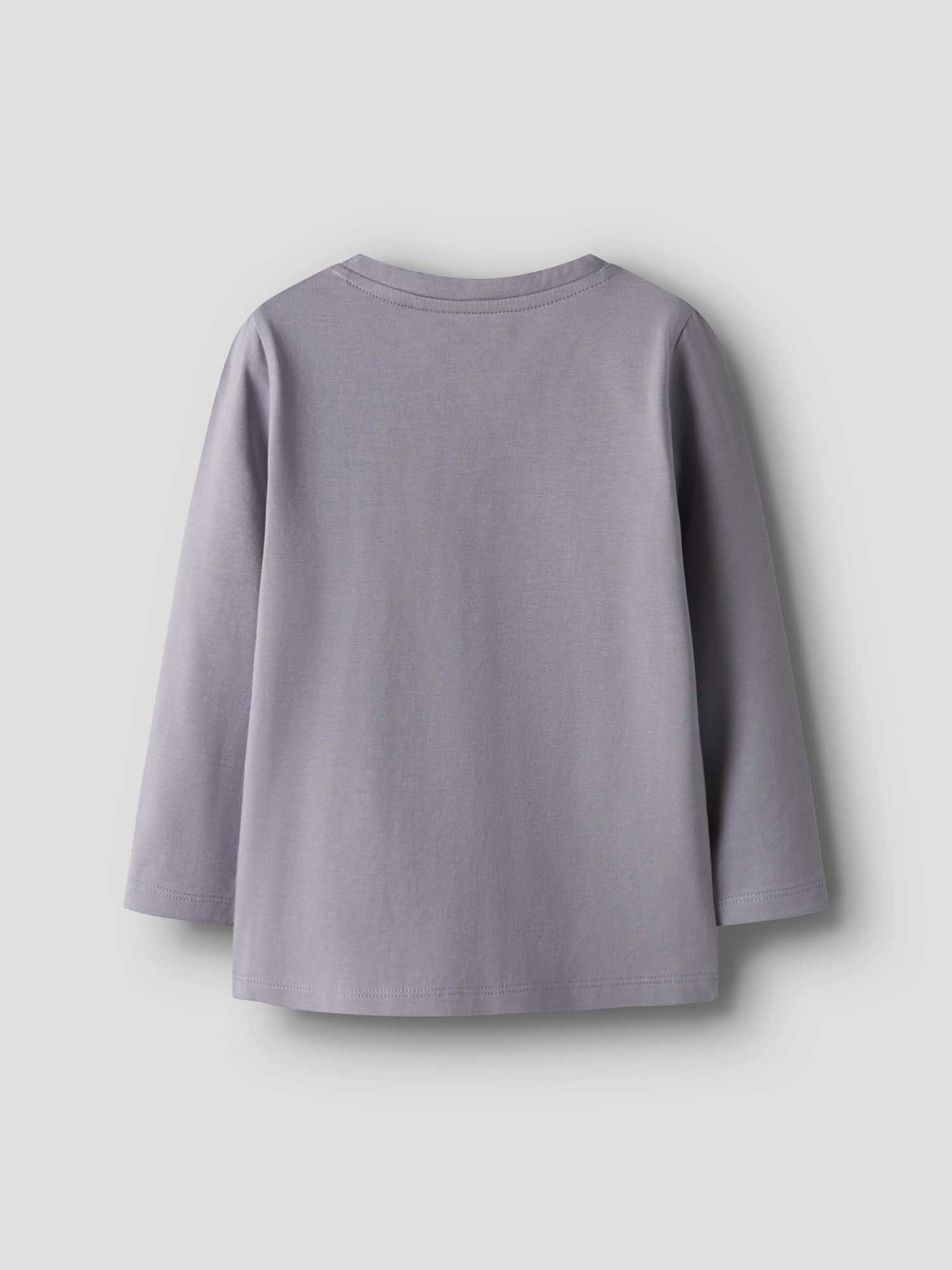T-shirt a maniche corte unisex bambino in cotone lilla di Name It