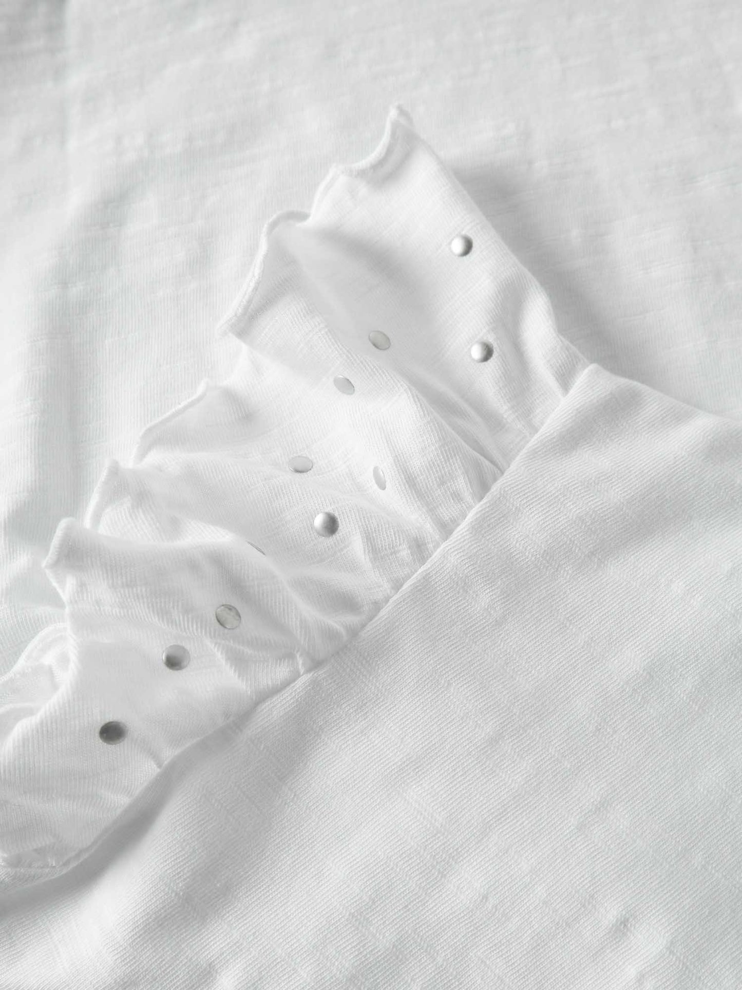 Name It T-shirt unisex da bambino modello Brigh in cotone bianco