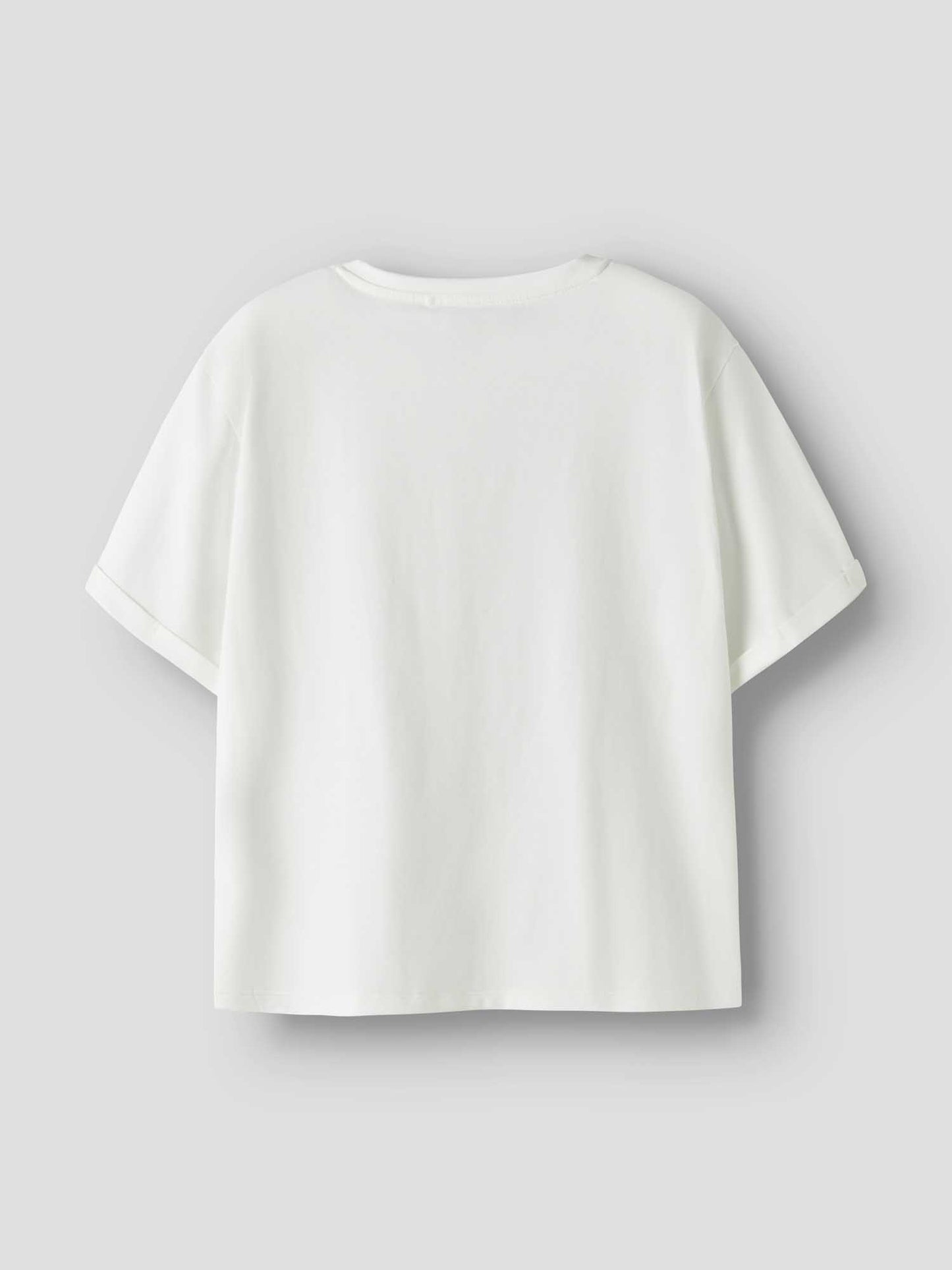 T-shirt bianca Name It Brigh unisex bambino, versatile e comoda