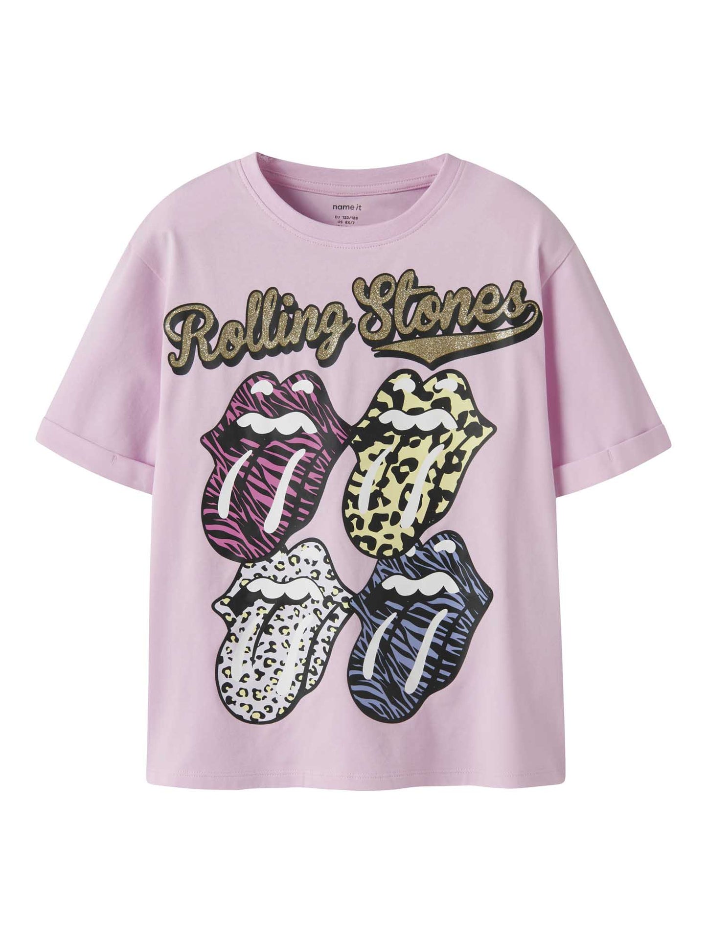 Name It T-shirt maniche corte unisex bambino rosa