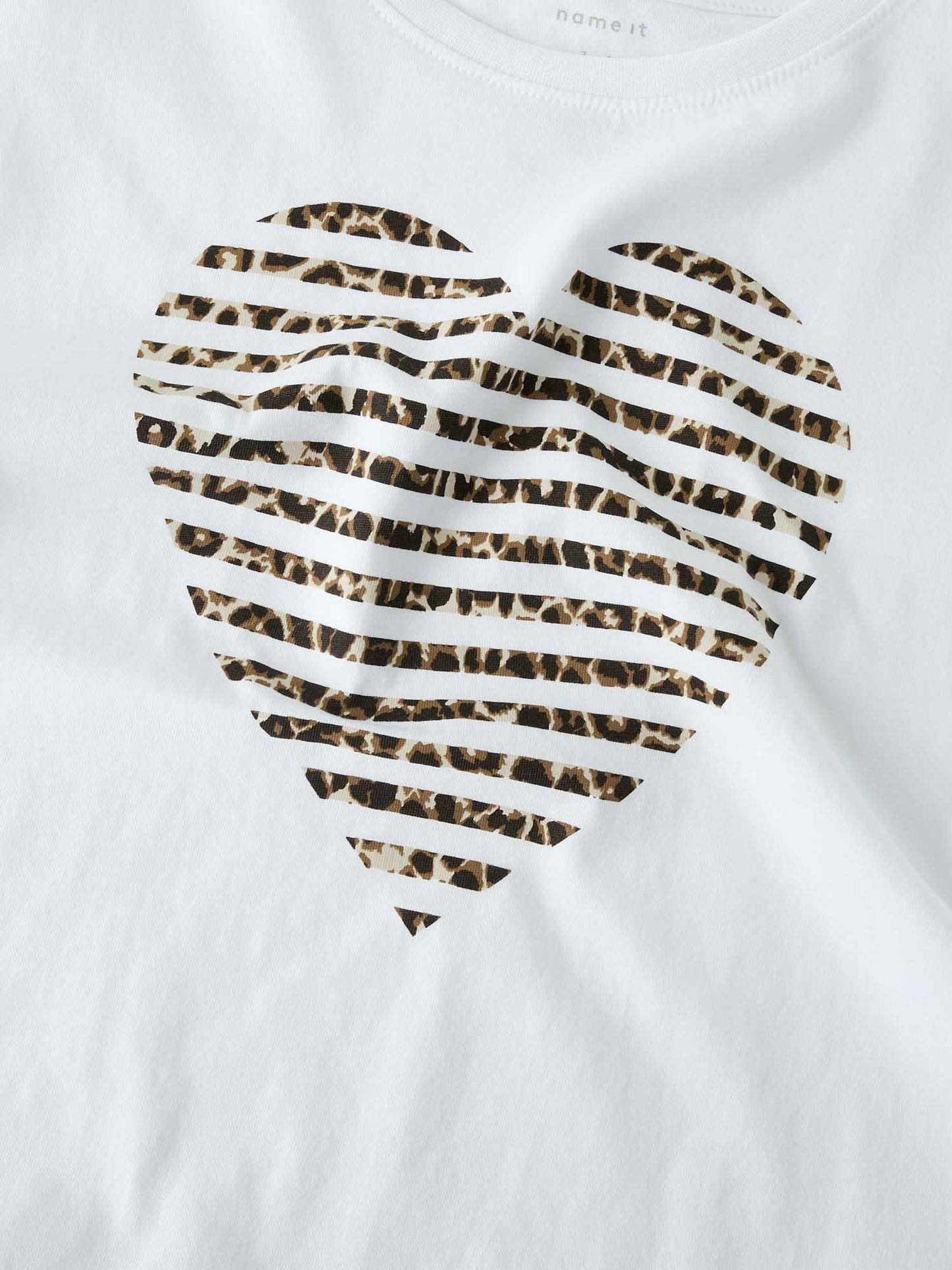 T-shirt bianca unisex bambino Name It G.Fahiraz