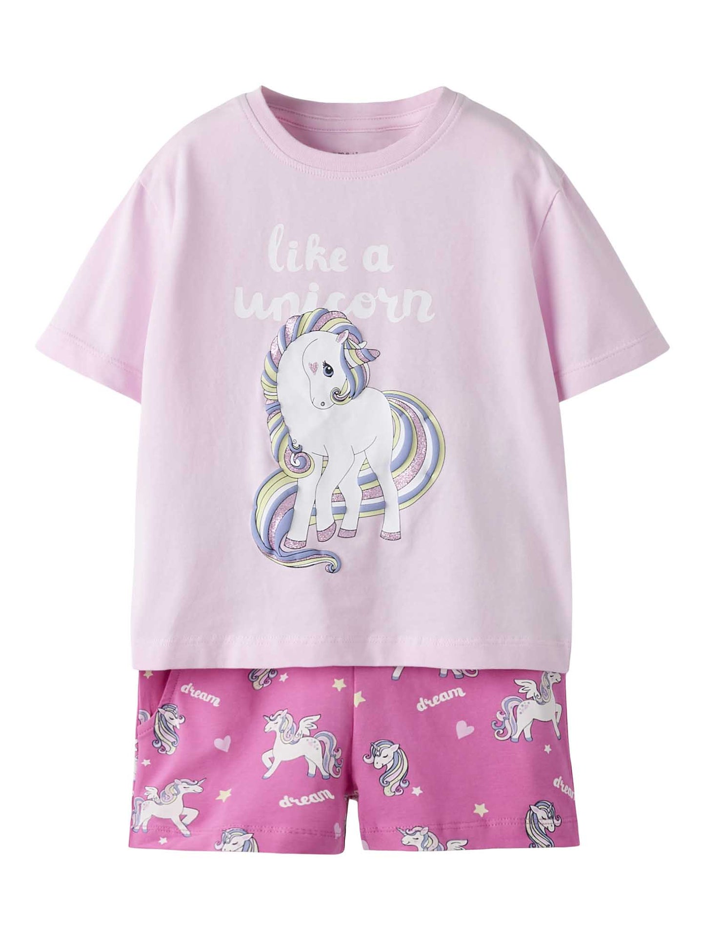 Completo rosa unisex bambino Name It Pirou