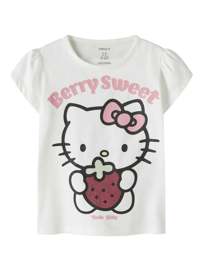 Name It Asda, t-shirt maniche corte unisex bambino bianca