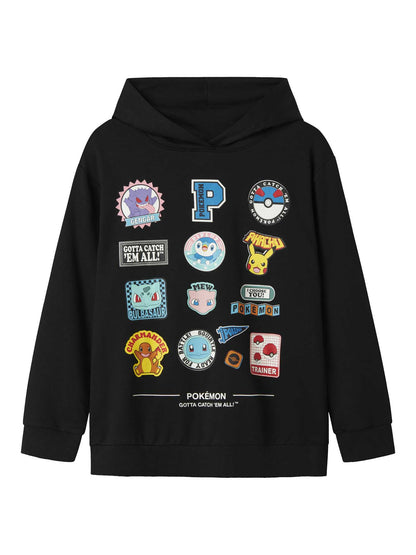FELPA JIMM POKEMON NAME IT DA BAMBINO NERO