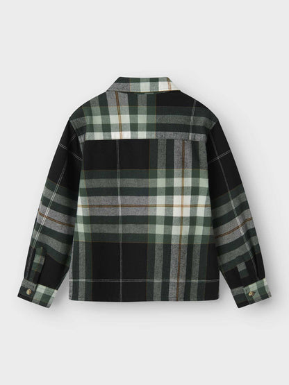 GIACCA OVERSHIRT LISOMME NAME IT DA BAMBINO NERO