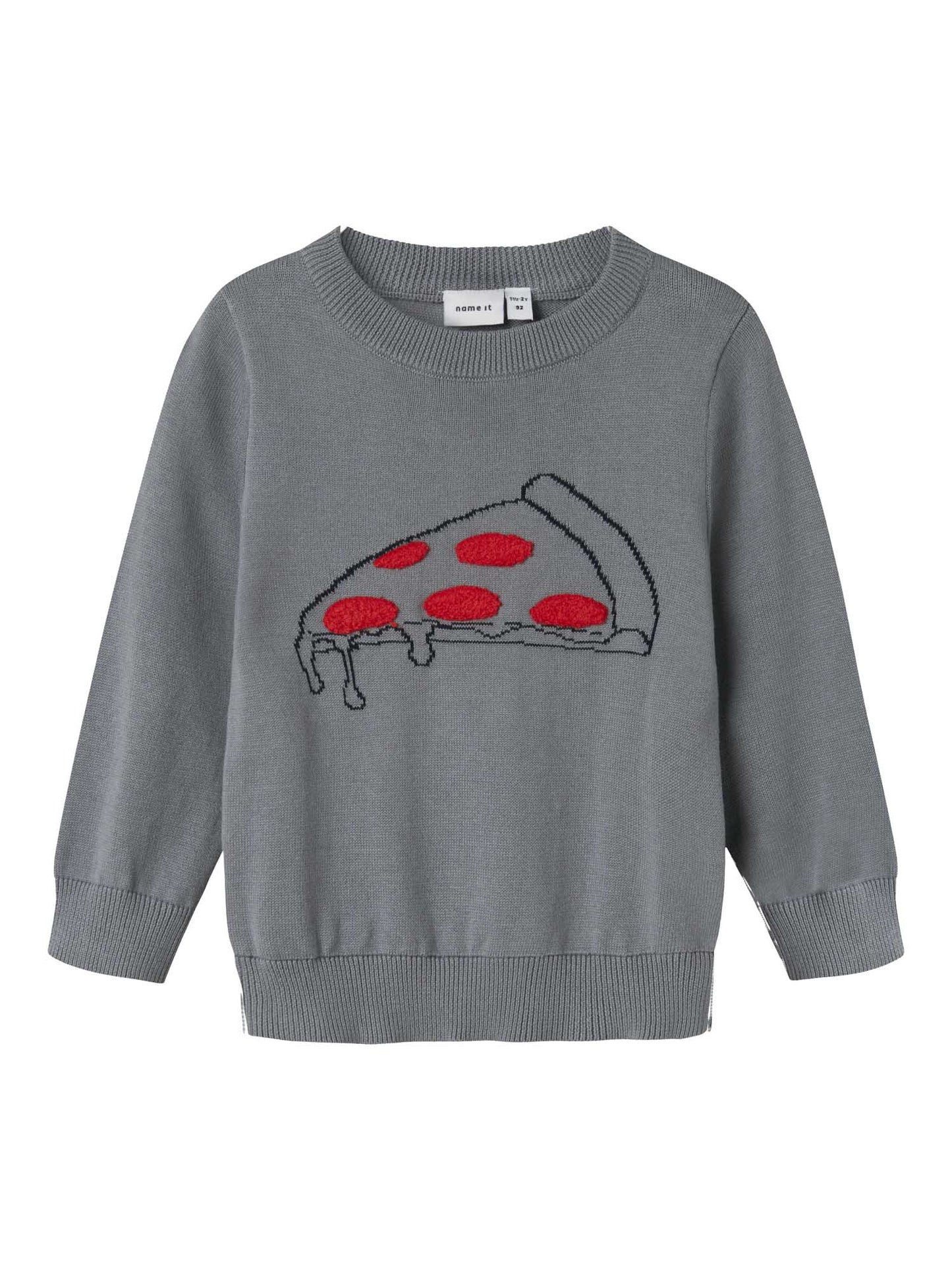 MAGLIA NEVILLE GIROCOLLO NAME IT DA BAMBINO GRIGIO