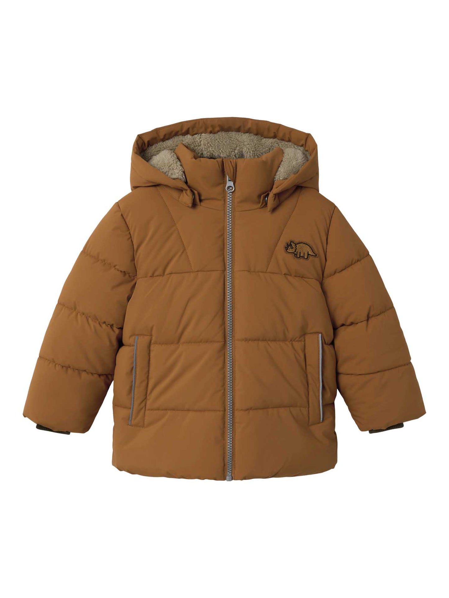 GIACCA MELBOURNE CON CAPPUCCIO NAME IT DA BAMBINO NOCCIOLA