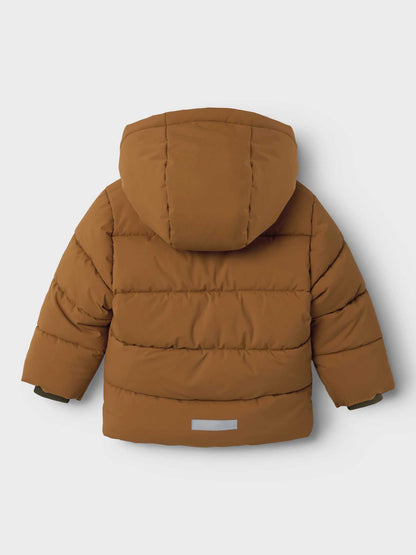 GIACCA MELBOURNE CON CAPPUCCIO NAME IT DA BAMBINO NOCCIOLA