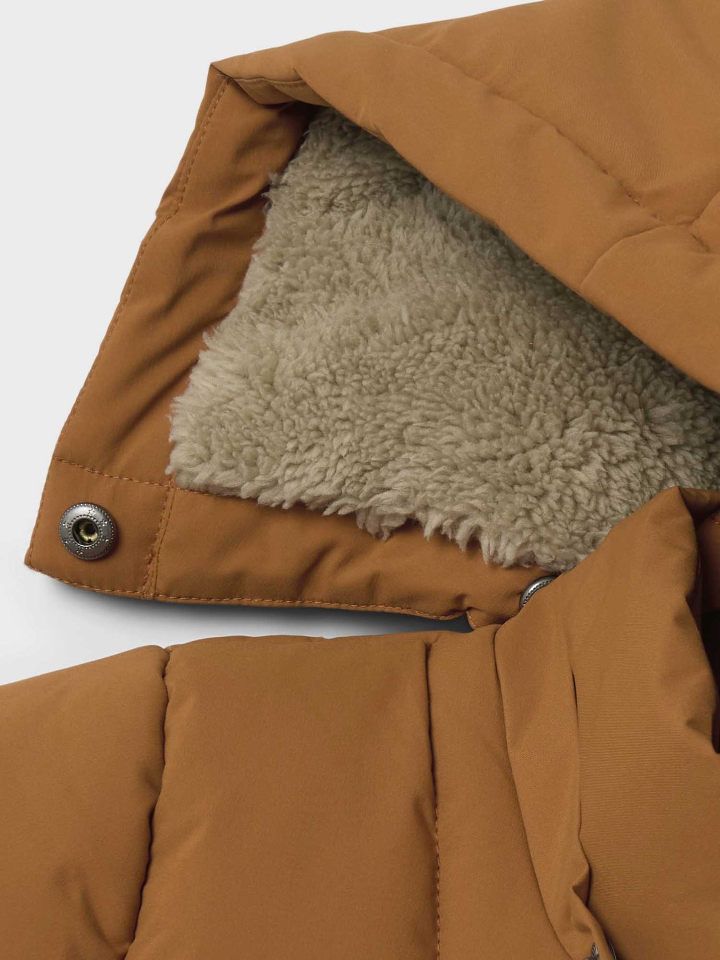 GIACCA MELBOURNE CON CAPPUCCIO NAME IT DA BAMBINO NOCCIOLA