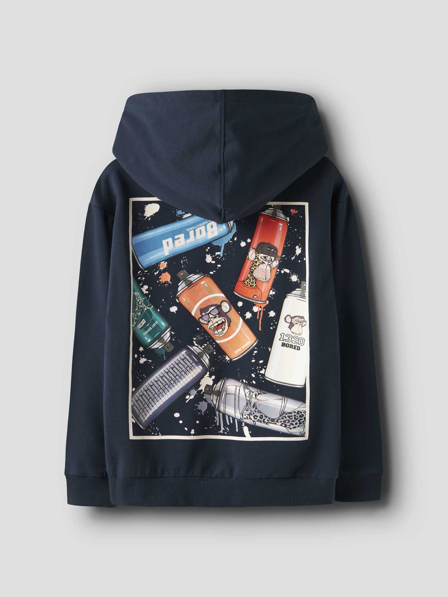 FELPA SAFE CON CAPPUCCIO NAME IT DA RAGAZZO BLU