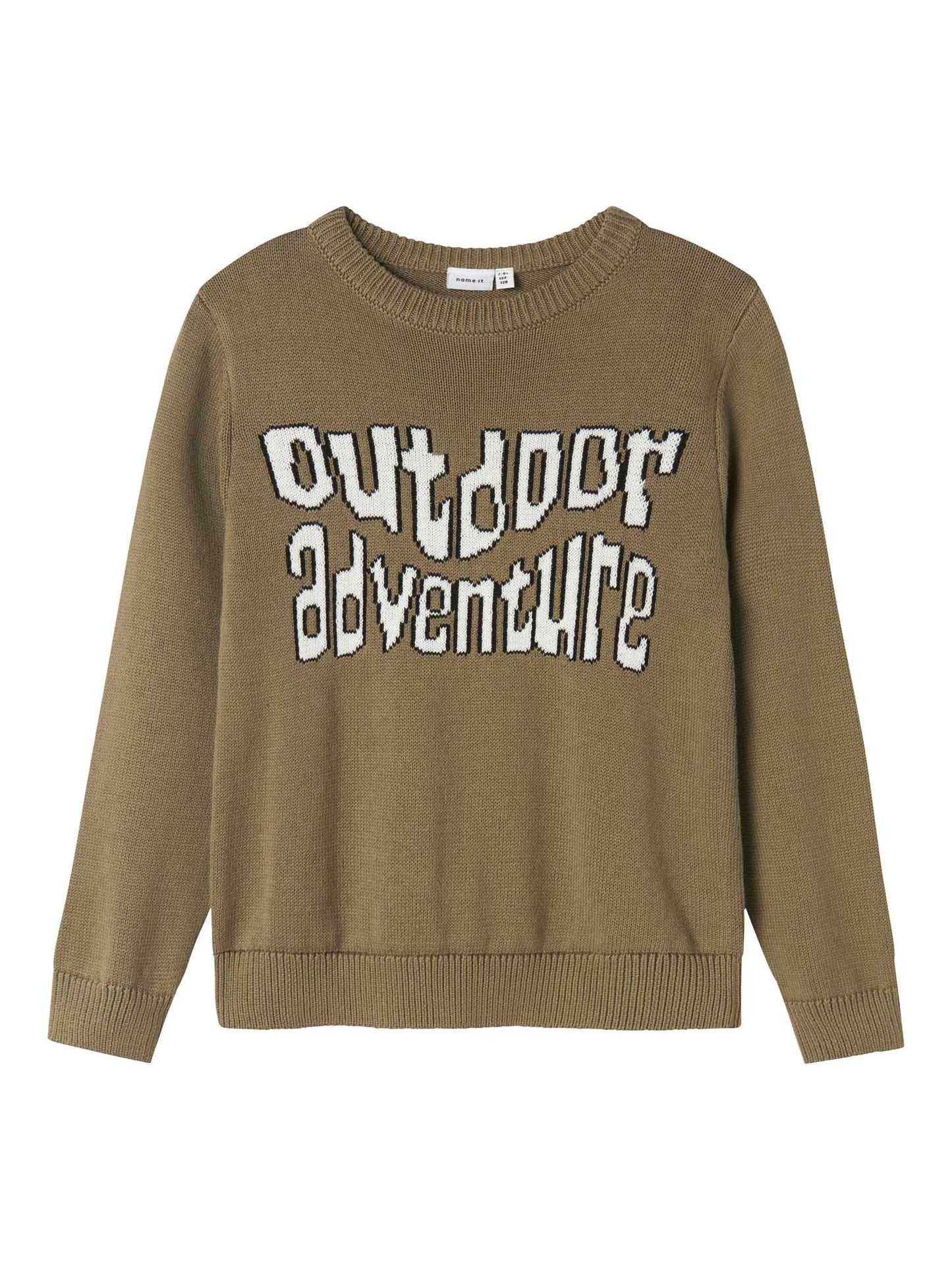 PULLOVER MOTTO NAME IT DA RAGAZZO VERDE