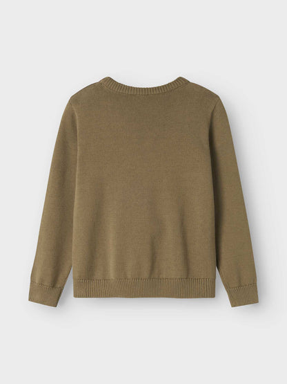 PULLOVER MOTTO NAME IT DA RAGAZZO VERDE