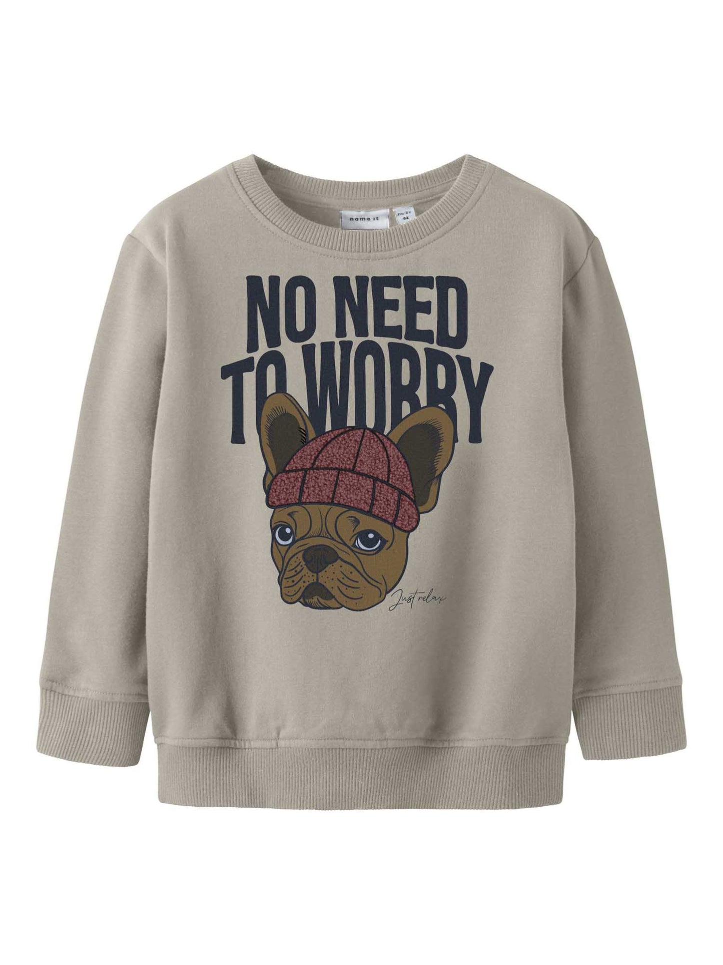 FELPA NEEL NAME IT DA BAMBINO BEIGE