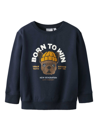 FELPA NEEL NAME IT DA BAMBINO BLU