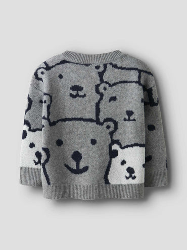 PULLOVER SAUEL NAME IT DA BAMBINO GRIGIO