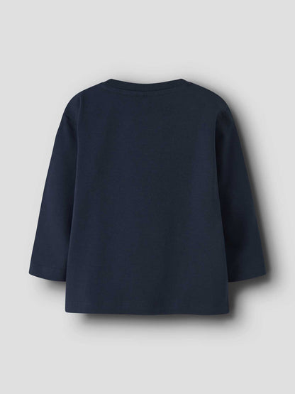 Name it t-shirt maniche corte unisex bambino blu