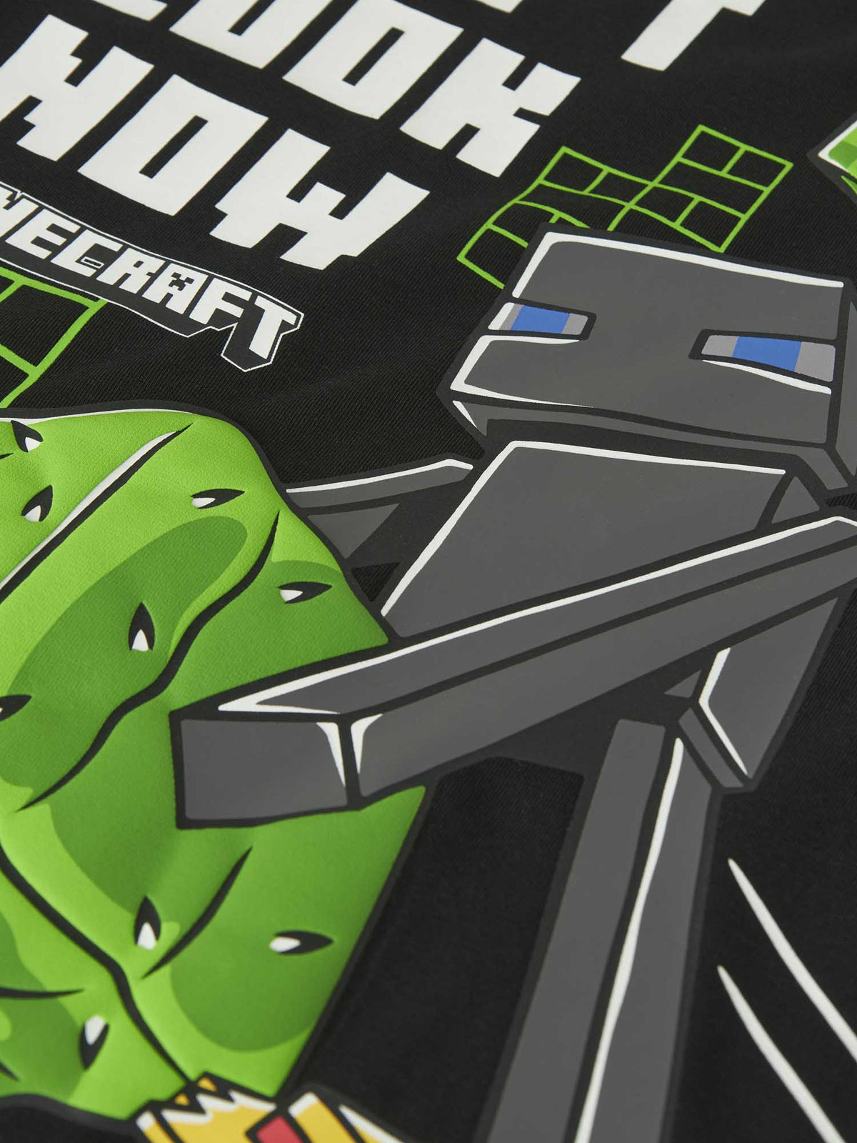 Name it juke minecra t-shirt da bambino/a nero