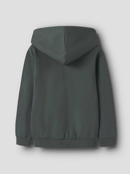 Felpa con cappuccio Urban Chic verde unisex bambino di Name It