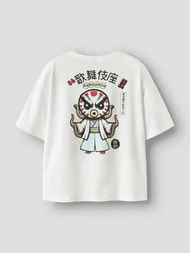 T-shirt unisex adulto in colore cloud di Name It dal design versatile