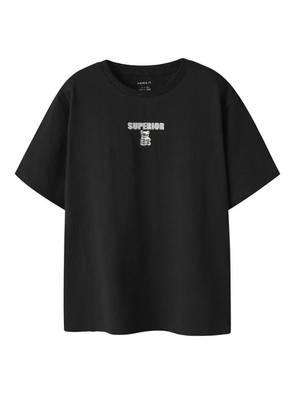 Name it b.divol t-shirt da bambino/a nero