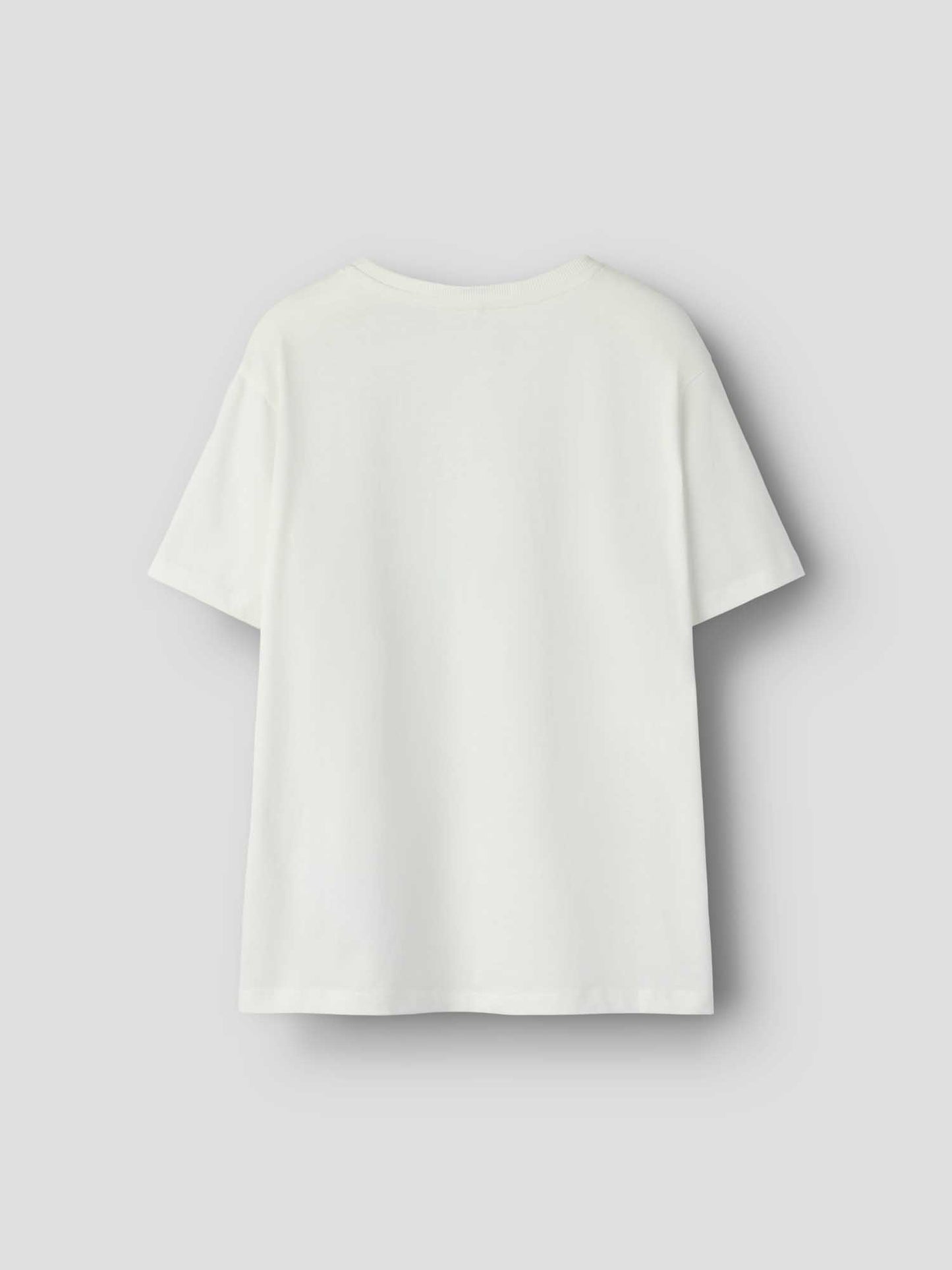 T-shirt Name It Cloud in cotone panna per bambino e bambina