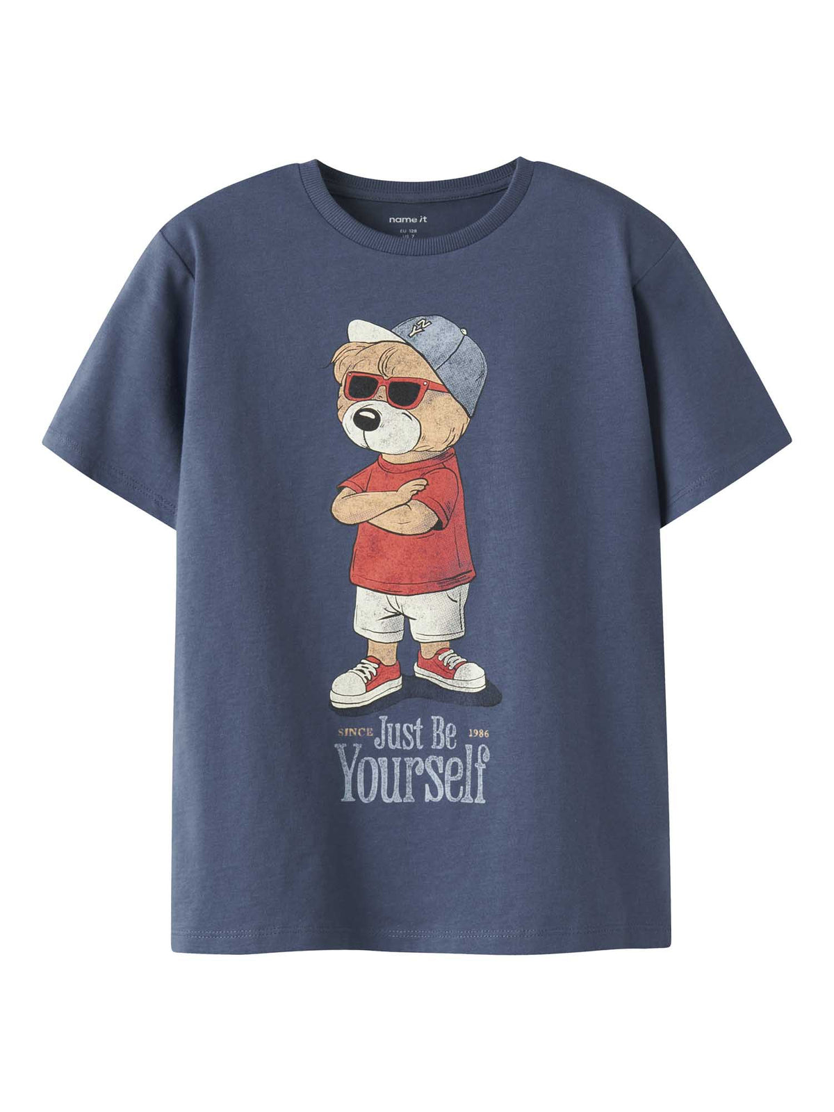Name it b.dobs t-shirt da bambino/a indigo