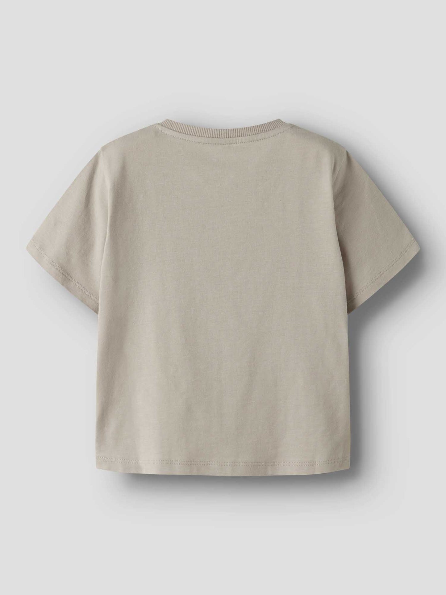 T-shirt beige per bambino e bambina Name It
