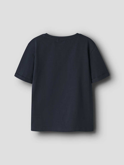 T-shirt blu Name It Anto Stitch per bambino unisex