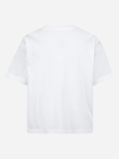 T-SHIRT BASIC CON STAMPA CONVERSE ALL STAR DA BAMBINA BIANCO