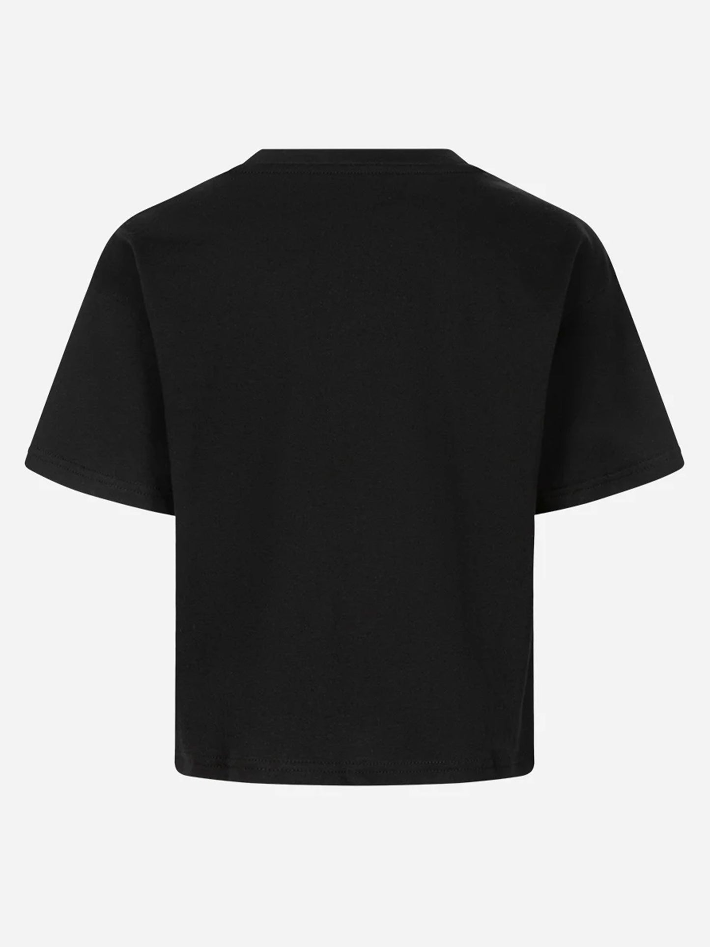 T-SHIRT BASIC CON STAMPA CONVERSE ALL STAR DA BAMBINA NERO