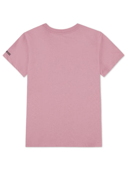 T-shirt Converse fucsia per bimbo/a, maniche corte