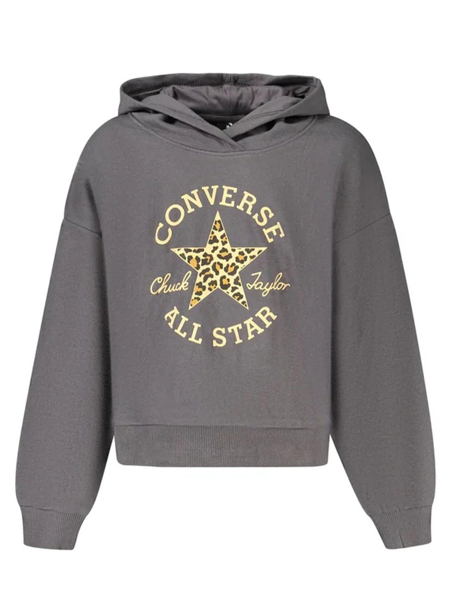 Converse G. Felpa Ft, felpa Unisex bambino nera