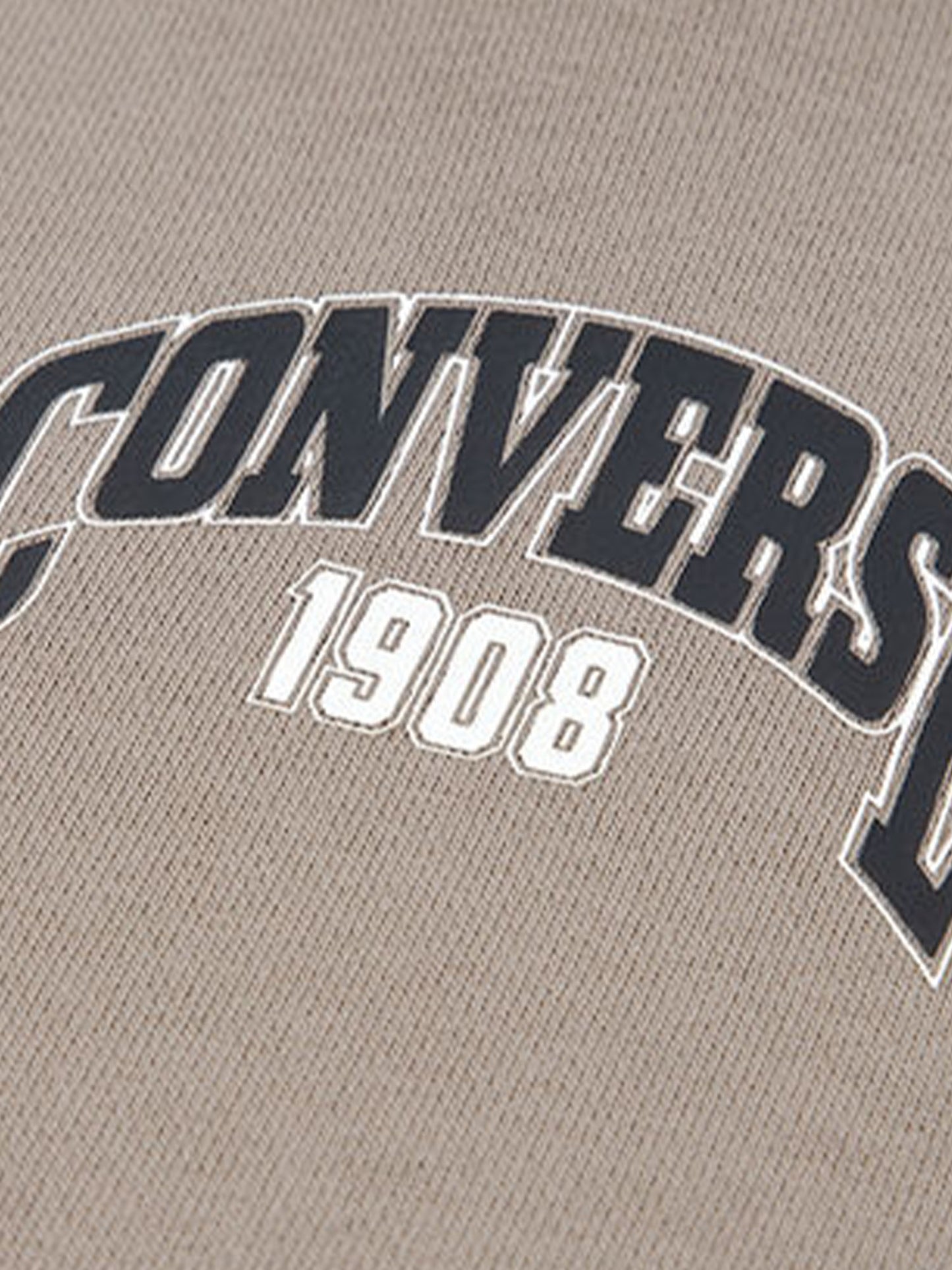 Converse Colorblock Chuck Taylor Hoodie, felpa Unisex bambino beige