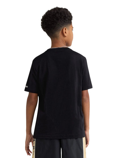 Converse T-shirt mm, t-shirt a maniche lunghe Unisex bambino nero