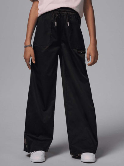 PANTALONE AMPIO JORDAN BAMBINA NERO
