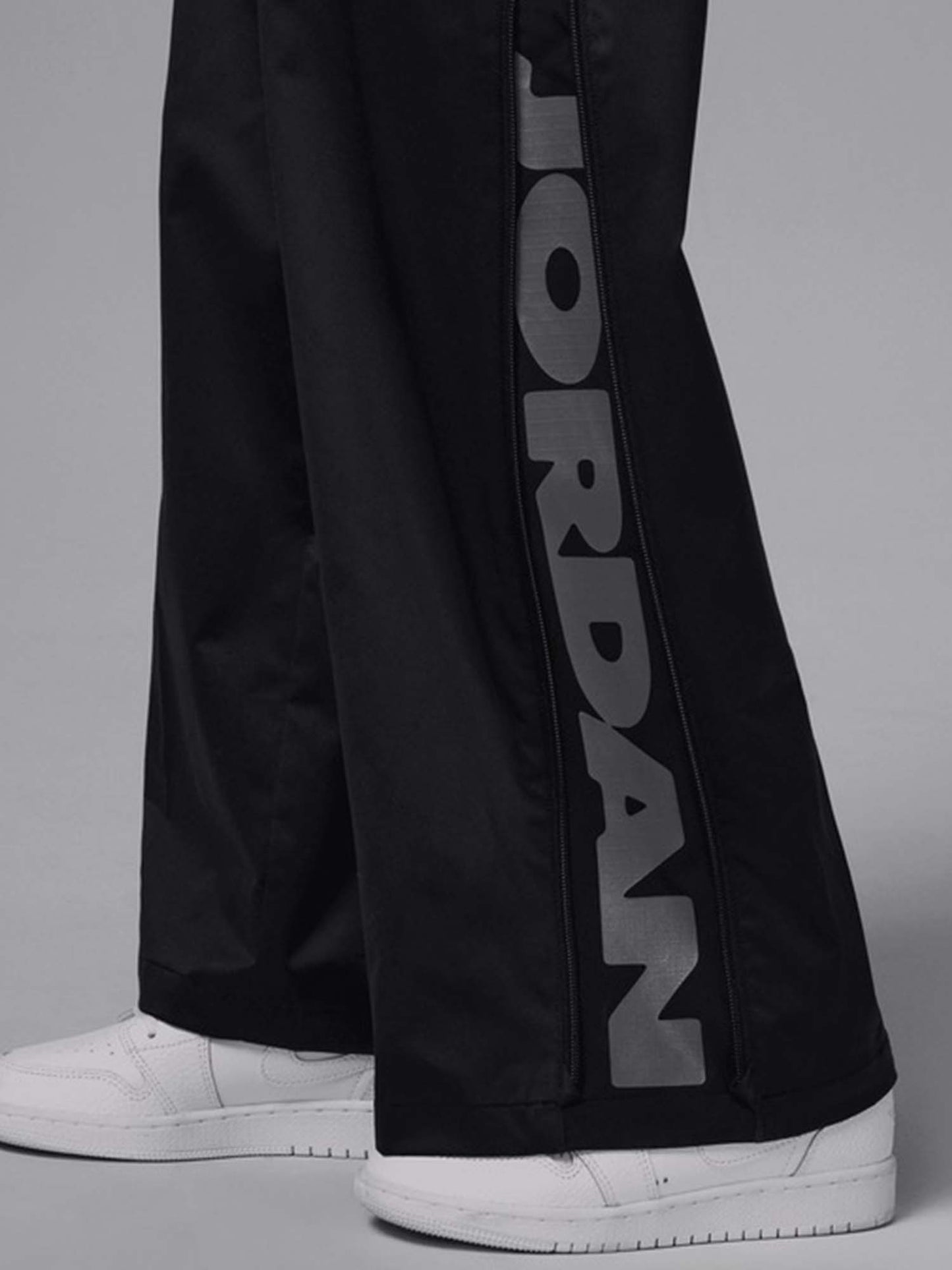 PANTALONE AMPIO JORDAN BAMBINA NERO