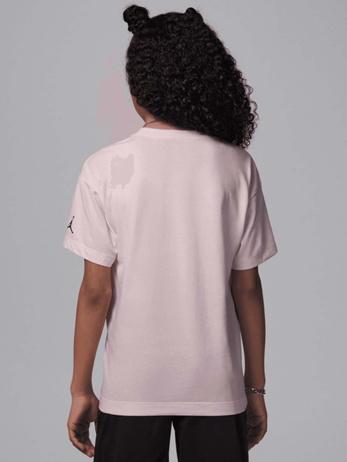 T-SHIRT JORDAN DA BAMBINA ROSA