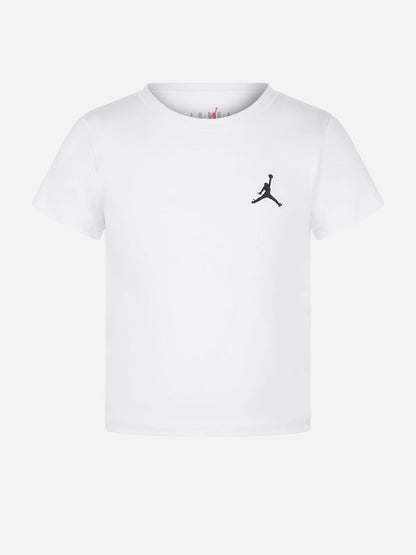 Jordan G, t-shirt a maniche corte bianca per unisex bambino