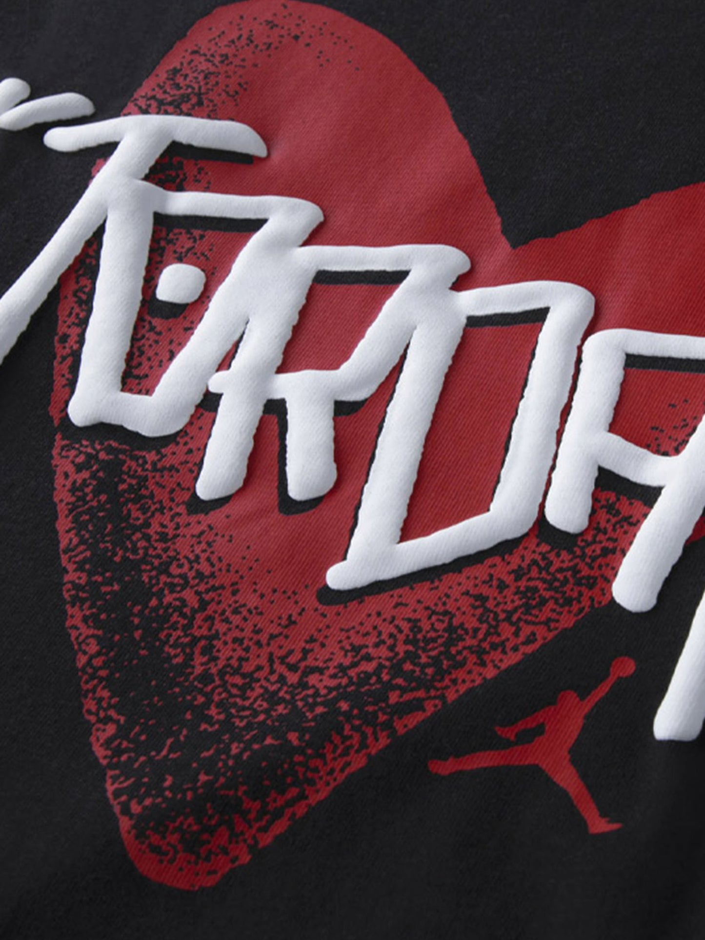 T-shirt Jordan a maniche corte per bambino nero
