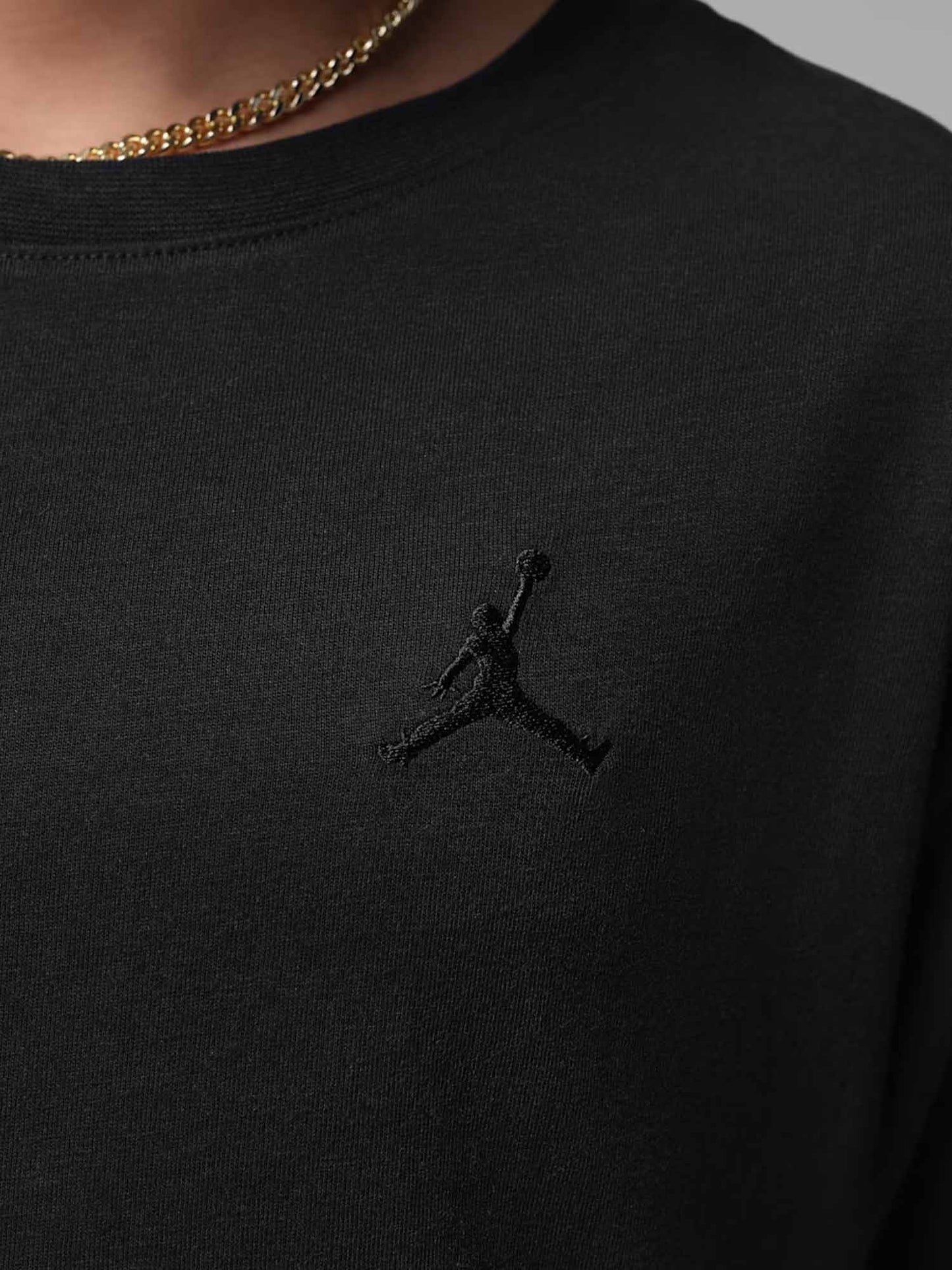 Nike Jordan G., t-shirt a maniche lunghe unisex bambino nera